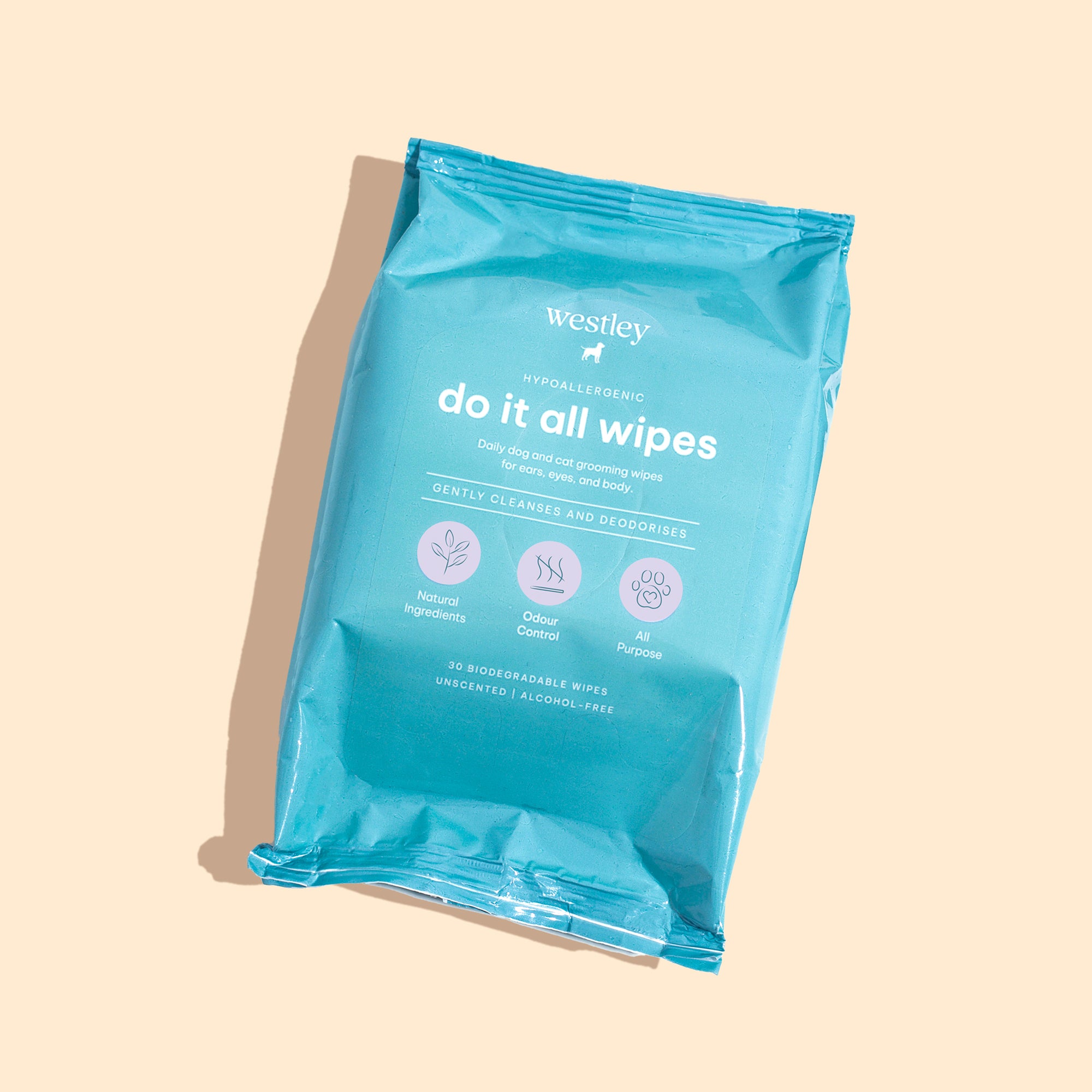 Natural Grooming Wipes